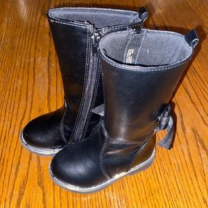Cat & Jack Toddler Boots with Bows 5m